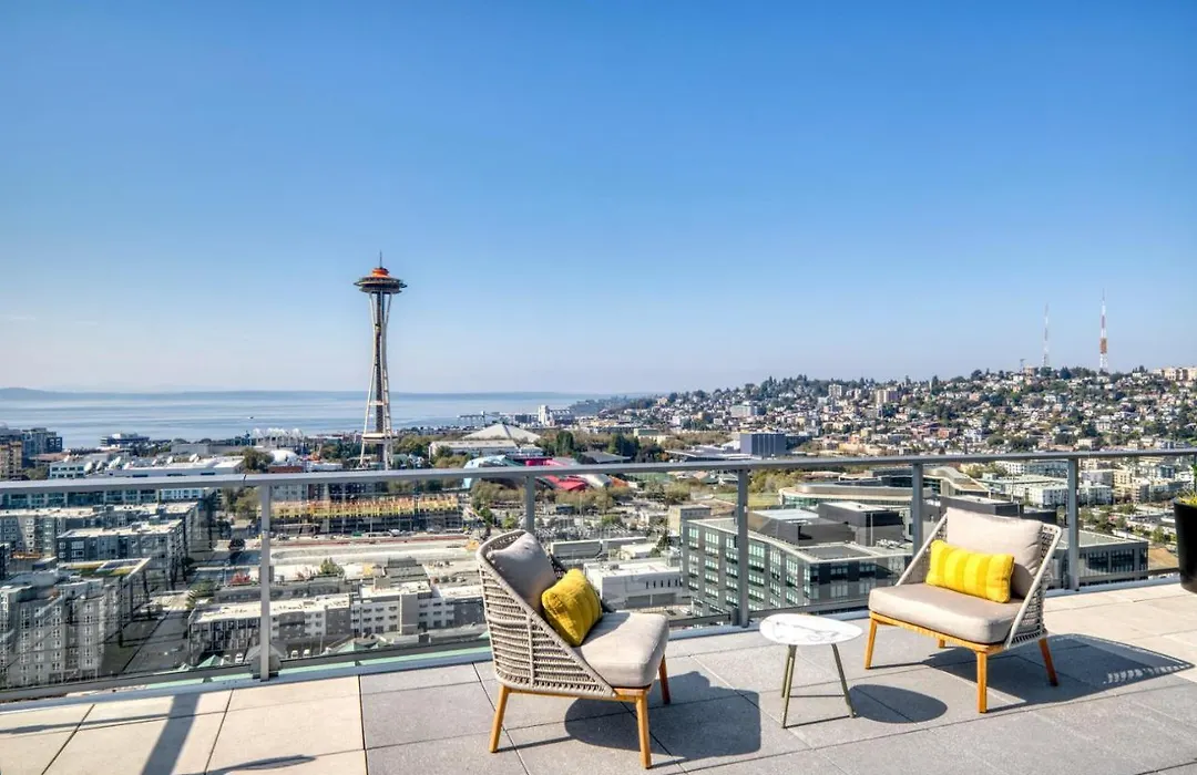 South Lake Union 1Br W Wd Roof Nr Lake Union Sea-503-1
