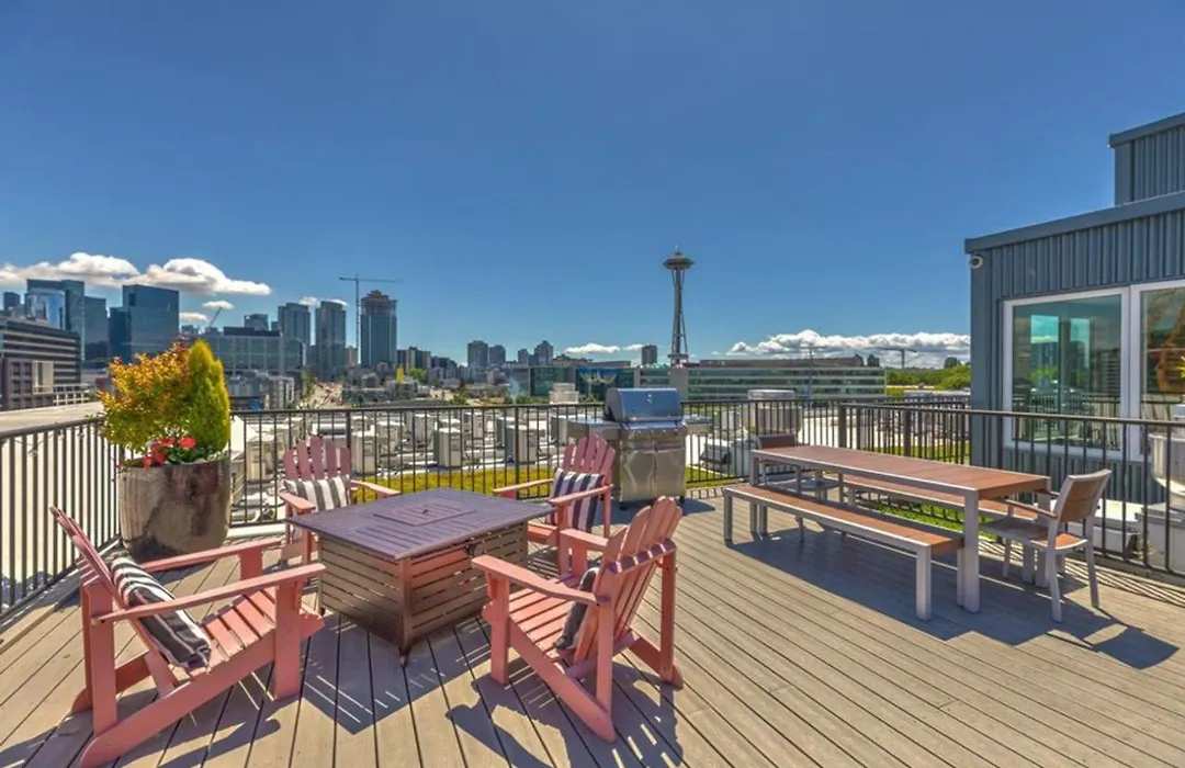Queen Anne 1Br W Gym Wd Lounge Roof Deck Sea-574-1
