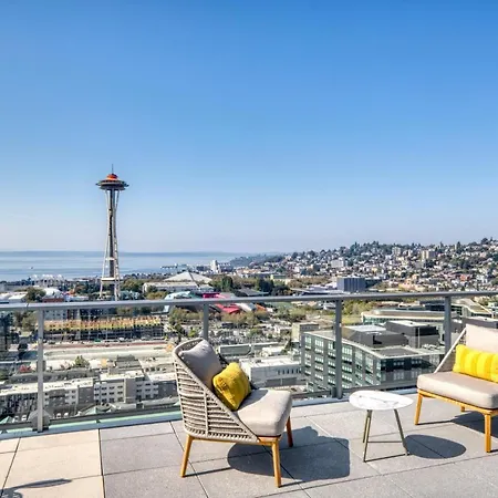 South Lake Union 2Br W Wd Roof Nr Lake Union Sea-492-2
