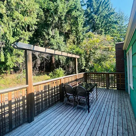 Super Privacy Lakeshore Forest Home With Air Conditioners At Haller Lake-3