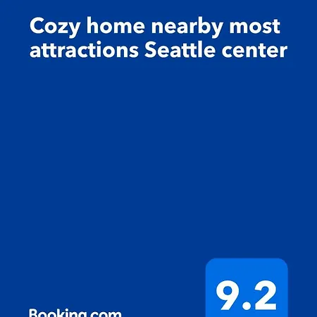 Cozy Home Nearby Most Attractions Seattle Center-2