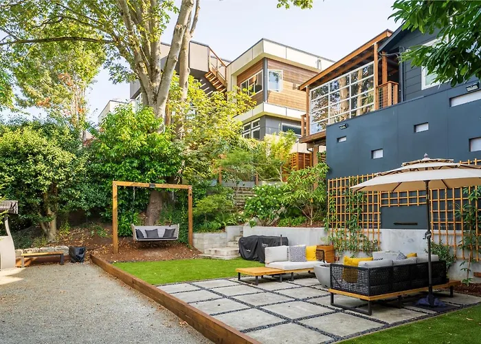 Relaxing getaway great location hammock,&bocce Appartement Seattle