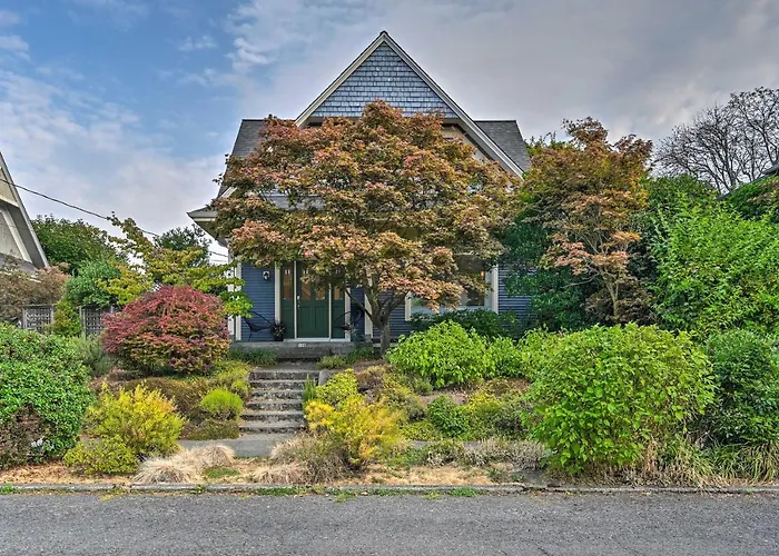 Huisdiervriedelijke Stunning Queen Anne House With Private Patio! Villa Seattle